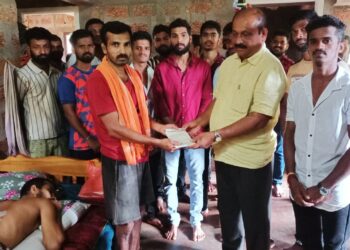 ಇರುವೈಲ್ ಪಾಣಿಲ ಕಂಬಳ ಅಭಿಮಾನಿಗಳಿಂದ ಸ್ವಾತಂತ್ರ್ಯೋತ್ಸವದ ಪ್ರಯುಕ್ತ ಆರ್ಥಿಕ ನೆರವು