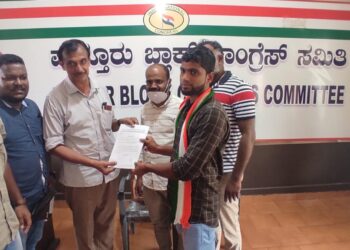 ನರಿಮೊಗರು:  ವಲಯ ಕಾಂಗ್ರೆಸ್ ಯಂಗ್ ಬ್ರಿಗೇಡ್ ಸೇವಾದಳದ ಅಧ್ಯಕ್ಷರಾಗಿ ಜಮಾಲ್‌ ಪುರುಷರಕಟ್ಟೆ, ಮತ್ತು ಕಾರ್ಯದರ್ಶಿಯಾಗಿ ರಾಘವೇಂದ್ರ ಮುಕ್ವೆ ಆಯ್ಕೆ