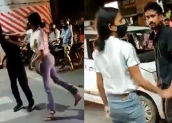 22 ಬಾರಿ ಬಡ ಡ್ರೈವರ್ ಕೆನ್ನೆಗೆ ಬಾರಿಸಿದ ಯುವತಿ; ಆದ್ರೂ ಡ್ರೈವರ್​​ ವಿರುದ್ಧವೇ FIR..!