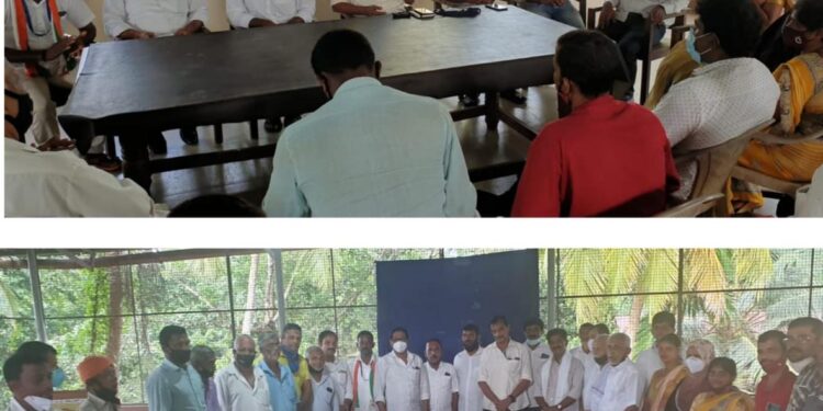 ಪಾಣಾಜೆ: ವಲಯ ಕಾಂಗ್ರೆಸ್ ಸಮಿತಿ ಮಾಸಿಕ ಸಭೆ