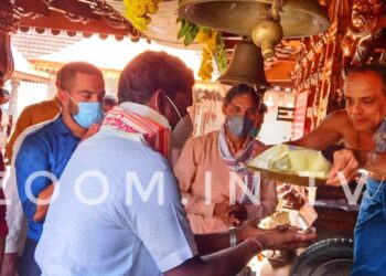 ಪುತ್ತೂರು: ಹಿಂ.ಜಾ.ವೇ ಕರ್ನಾಟಕ ದಕ್ಷಿಣ ಪ್ರಾಂತ ಸಂಘಟನಾ ಕಾರ್ಯದರ್ಶಿ ಪ್ರಶಾಂತ್ ಬಿ ಶ್ರೀಮಹಾಲಿಂಗೇಶ್ವರ ದೇವಸ್ಥಾನಕ್ಕೆ ಭೇಟಿ