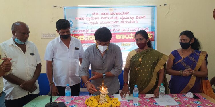 ನೀರುಮಾರ್ಗ : 3 ಕೋಟಿ 60 ಲಕ್ಷ ಅನುದಾನದಲ್ಲಿ  ಜಲಜೀವನ್ ಮಿಶನ್ ಯೋಜನೆಗೆ ಶಾಸಕರಾದ ಡಾ.ಭರತ್ ಶೆಟ್ಟಿಯವರು ಶಂಕು ಸ್ಥಾಪನೆ