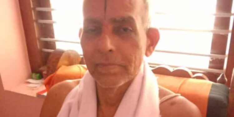 ಕಡಬ: ಧಾರ್ಮಿಕ ನೇತಾರ ಆಲಂಕಾರು ಬೇರಿಕೆ ಮಧ್ವಕುಟೀರದ ಜ್ಯೋತಿಷಿ ರಾಮಮೂರ್ತಿ ಆಚಾರ್ ನಿಧನ