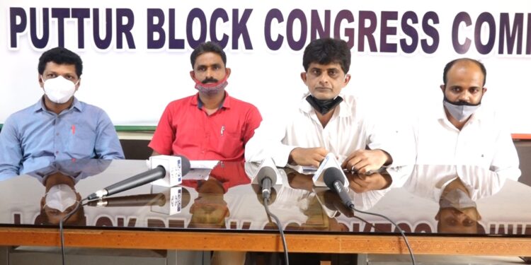 ಪುತ್ತೂರು: ಇಂದಿರಾ ಕ್ಯಾಂಟೀನ್ ನೌಕರರಿಗೆ ಸಂಬಳ ಕೊಡದೇ ಅದನ್ನು ಮುಚ್ಚುವ ಪಿತೂರಿ ನಡೆಯುತ್ತಿದೆ: ಬ್ಲಾಕ್ ಕಾಂಗ್ರೆಸ್ ಕಾರ್ಮಿಕ ಘಟಕದಿಂದ ಆರೋಪ