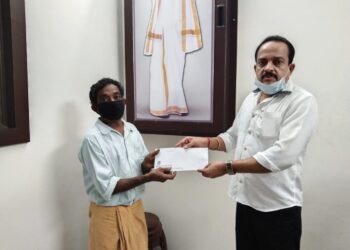 ಪುತ್ತೂರು: ಅನಾರೋಗ್ಯ ಸಮಸ್ಯೆಯಿಂದ ಬಳಲುತ್ತಿರುವ ಯುವಕನ ಚಿಕಿತ್ಸೆಗೆ ಸಹಾಯಹಸ್ತ ಚಾಚಿದ ಅಶೋಕ್ ಕುಮಾರ್ ರೈ ಕೋಡಿಂಬಾಡಿ