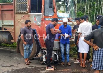 ಮಾಣಿ (ಬುಡೋಳಿ): ಲಾರಿ ಮತ್ತು ಆಕ್ಟೀವಾ ನಡುವೆ ಭೀಕರ ಅಪಘಾತ :; ಆಕ್ಟೀವಾ ಸವಾರ  ಸ್ಥಳದಲ್ಲೇ ಮೃತ್ಯು..!