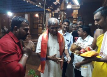 ಪುತ್ತೂರು: ಶ್ರೀ ಕ್ಷೇತ್ರ ಗೆಜ್ಜೆಗಿರಿಗೆ ಧರ್ಮಸ್ಥಳದ ಹರ್ಷೇಂದ್ರ ಹೆಗ್ಗಡೆ ಭೇಟಿ