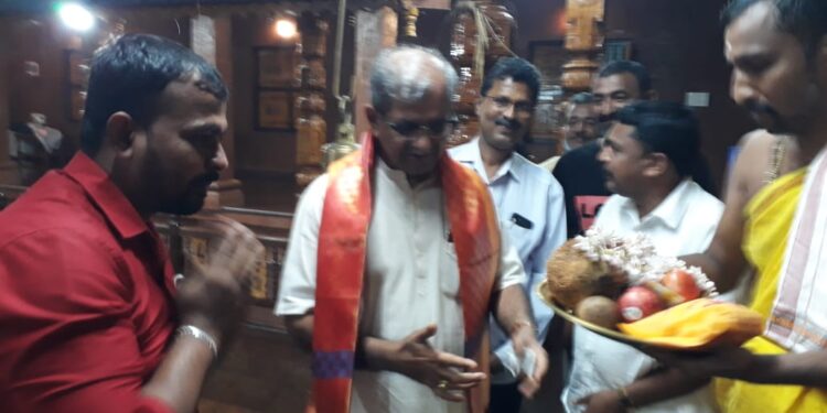 ಪುತ್ತೂರು: ಶ್ರೀ ಕ್ಷೇತ್ರ ಗೆಜ್ಜೆಗಿರಿಗೆ ಧರ್ಮಸ್ಥಳದ ಹರ್ಷೇಂದ್ರ ಹೆಗ್ಗಡೆ ಭೇಟಿ
