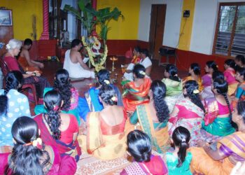 ವೀರಕಂಭ: ಶ್ರೀ ವರಮಹಾಲಕ್ಷ್ಮಿ ಪೂಜಾ ಸಮಿತಿ ವತಿಯಿಂದ ವರಮಹಾಲಕ್ಷ್ಮಿ ಪೂಜೆ