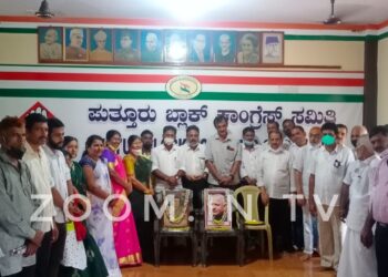 ಪುತ್ತೂರು: ಬ್ಲಾಕ್ ಕಾಂಗ್ರೆಸ್ ವತಿಯಿಂದ ಮಾಜಿ ಪ್ರಧಾನಿ ದಿ.ರಾಜೀವ್ ಗಾಂಧಿ ಮತ್ತು ಮಾಜಿ ಮುಖ್ಯಮಂತ್ರಿ ದಿ.ದೇವರಾಜ್ ಅರಸ್ ರವರ ಜನ್ಮದಿನಾಚರಣೆ