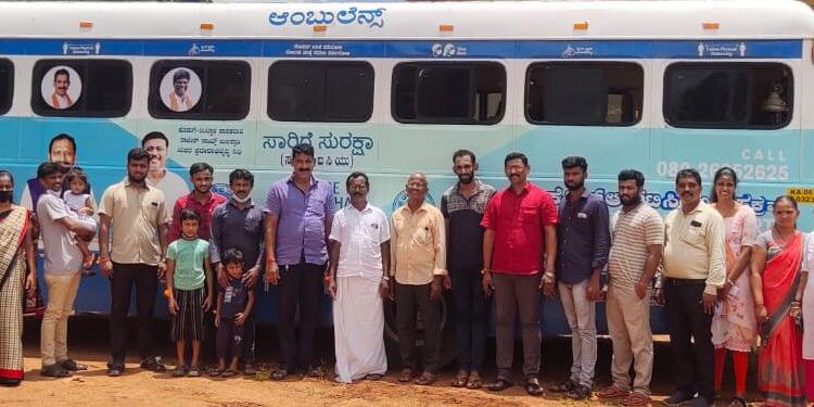ಮಾಣಿ: ಸಂಚಾರಿ ಸುರಕ್ಷಾ ಐ.ಸಿ.ಯು ಆಂಬ್ಯುಲೆನ್ಸ್ ಮೂಲಕ ಉಚಿತ ಆರೋಗ್ಯ ತಪಾಸಣಾ ಶಿಬಿರ