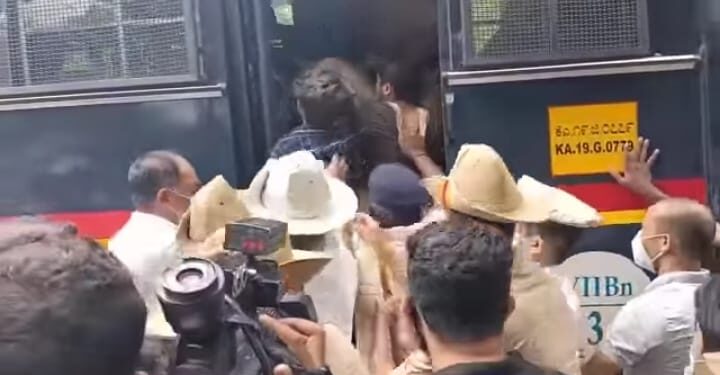 ಮಂಗಳೂರು: ರಾಷ್ಟ್ರೀಯ ಶಿಕ್ಷಣ ನೀತಿ ವಿರೋಧಿಸಿ ಪ್ರತಿಭಟನೆ: ಸಿಎಫ್ಐ ಕಾರ್ಯಕರ್ತರು ಪೊಲೀಸ್ ವಶಕ್ಕೆ