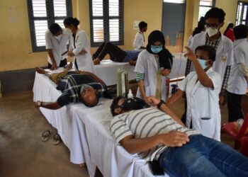 ಪುತ್ತೂರು: ಯುವ ಕಾಂಗ್ರೆಸ್ ಸಾಲ್ಮರ ವಲಯ, ಸೆಕ್ಯುಲರ್ ಯೂತ್ ಫೋರಂ(ರಿ) ಸಾಲ್ಮರ ವಲಯ, ಬ್ಲಡ್ ಡೋನರ್ಸ್ ಮಂಗಳೂರು(ರಿ) ಇದರ ಸಂಯುಕ್ತ ಆಶ್ರಯದಲ್ಲಿ ರಕ್ತದಾನ ಶಿಬಿರ