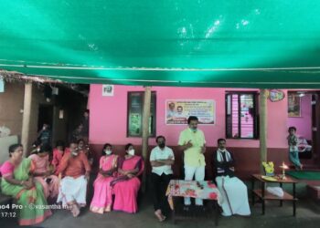 ಶಾಂತಿಗೋಡು: ಆನಡ್ಕ 140ನೇ ಬೂತ್ ಸಮಿತಿ ಅಧ್ಯಕ್ಷರ ಮನೆಗೆ ನಾಮ ಫಲಕ ಅಳವಡಿಕೆ