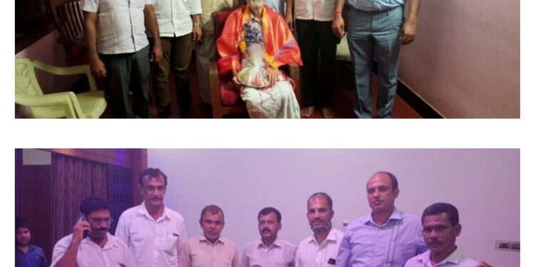 ಪುತ್ತೂರು: ಬ್ಲಾಕ್ ಕಾಂಗ್ರೆಸ್ ವತಿಯಿಂದ  ನೆಟ್ಟಣಿಗೆ ಮೂಡ್ನೂರು ವಲಯದ ಹಿರಿಯ ಕಾಂಗ್ರೆಸ್ ನಾಯಕರಿಗೆ ಸನ್ಮಾನ