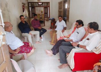 ಪುತ್ತೂರು: ಬ್ಲಾಕ್ ಕಾಂಗ್ರೆಸ್ ಮುಖಂಡರಿಂದ ಬನ್ನೂರು ಗ್ರಾಮದ ಕಾಂಗ್ರೆಸ್ ಮುಖಂಡರ ಭೇಟಿ:; ಸಮಾಲೋಚನೆ