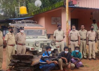 ನೆಲ್ಯಾಡಿ: ನಿಲ್ಲಿಸಿದ್ದ ಲಾರಿಯಿಂದ ಲಕ್ಷಾಂತರ ರೂ. ಮೌಲ್ಯದ ರಬ್ಬರ್ ಶೀಟ್ ಕಳವುಗೈದ ಪ್ರಕರಣ:; ಮೂವರು ಆರೋಪಿಗಳು ಬಂಧನ