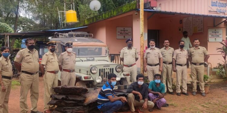 ನೆಲ್ಯಾಡಿ: ನಿಲ್ಲಿಸಿದ್ದ ಲಾರಿಯಿಂದ ಲಕ್ಷಾಂತರ ರೂ. ಮೌಲ್ಯದ ರಬ್ಬರ್ ಶೀಟ್ ಕಳವುಗೈದ ಪ್ರಕರಣ:; ಮೂವರು ಆರೋಪಿಗಳು ಬಂಧನ