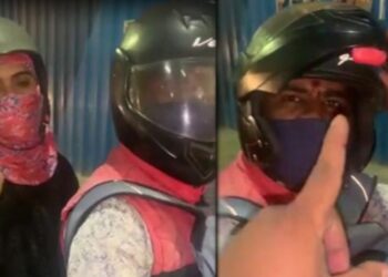 ಅನ್ಯ ಕೋಮಿನ ಮಹಿಳೆಗೆ ಡ್ರಾಪ್:; ಬೈಕ್ ಸವಾರನಿಗೆ ಹಲ್ಲೆ; ವಿಡೀಯೊ ವೈರಲ್