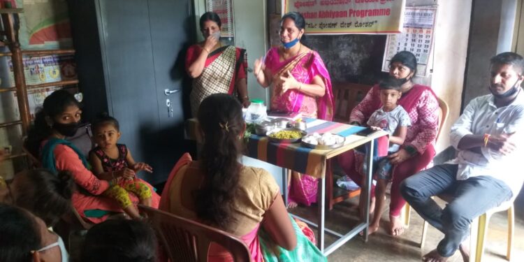 ಕೋಡಿಂಬಾಡಿ: ದಾರಂದಕುಕ್ಕು ಅಂಗನವಾಡಿಯಲ್ಲಿ ‘ಪ್ರೊಟೀನ್ ಅಭಿಯಾನ’