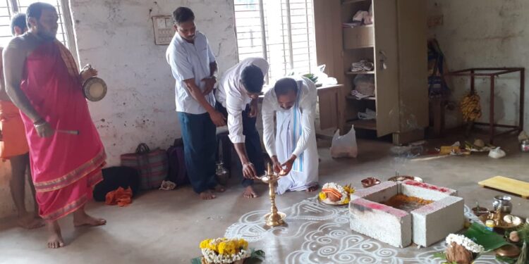 ವಿಟ್ಲ: ಸಂಗಮ ಯುವಕ ಮಂಡಲ ಪಡಿಬಾಗಿಲು ಇದರ ವತಿಯಿಂದ ಗೌರಿ ಗಣೇಶ ಹಬ್ಬದ ಪ್ರಯುಕ್ತ ಗಣಹೋಮ