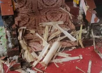 ಕಡಬ: ಉದನೆಯ ಗಣಪತಿ ಕಟ್ಟೆಯನ್ನು ಪುಡಿಗೈದ ಕಿಡಿಗೇಡಿಗಳು:; ತೀವ್ರ ಆಕ್ರೋಶ ವ್ಯಕ್ತ ಪಡಿಸುತ್ತಿರುವ ಭಕ್ತ ವೃಂದ