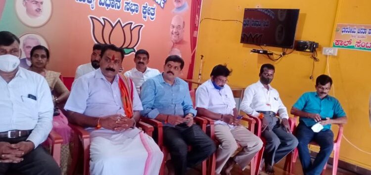 ಬಿಜೆಪಿ ಅಧ್ಯಕ್ಷತೆಗೆ ಹರೀಶ್ ಕಂಜಿಪಿಲಿ ರಾಜೀನಾಮೆ ಕೊಡಬೇಕೆಂದು ಕಾಂಗ್ರೆಸ್ ಆಗ್ರಹಿಸುವುದು ಹಾಸ್ಯಾಸ್ಪದವಾಗಿದೆ-  ಬಿಜೆಪಿ ಸುಳ್ಯ ಮಂಡಲ