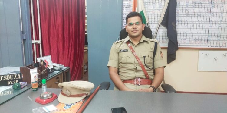 ಬಂಟ್ವಾಳ:  ಸಬ್ ಡಿವಿಷನ್ ಎ.ಎಸ್.ಪಿಯಾಗಿ  ಶಿವಾಂಶು ರಜಪೂತ್ ಅಧಿಕಾರ ಸ್ವೀಕಾರ