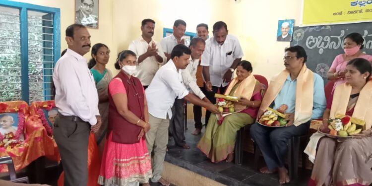 ಕೇಪು- ಕಲ್ಲಂಗಳ: ಸರಕಾರಿ ಪ್ರೌಢಶಾಲೆಯಲ್ಲಿ  ಬೀಳ್ಕೊಡುಗೆ  ಕಾರ್ಯಕ್ರಮ