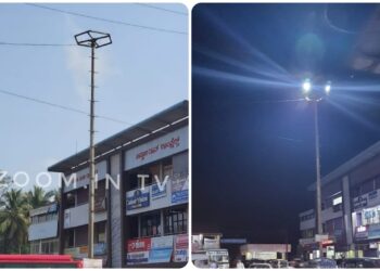 Zoom.InTV ವರದಿಯ ಫಲಶ್ರುತಿ:; ‘ಕತ್ತಲಿನಿಂದ ಬೆಳಕಿನೆಡೆಗೆ’ ವಿಟ್ಲದ ಖಾಸಗಿ ಬಸ್ ನಿಲ್ದಾಣ..!! ಹತ್ತು ದಿನಗಳಿಂದ ದುರಸ್ಥಿಗೊಳಿಸದ ಬೀದಿದೀಪ ಇಂದು ದುರಸ್ಥಿಗೊಳಿಸಿ ಅಳವಡಿಕೆ