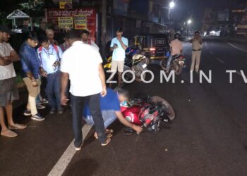 ಬೊಳ್ವಾರು : ಆಕ್ಟಿವಾ ಮತ್ತು ಬೈಕ್ ನಡುವೆ ಭೀಕರ ಅಪಘಾತ..!! ಬೈಕ್ ಸವಾರ ಗಂಭೀರ