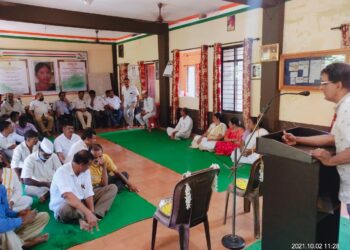 ಪುತ್ತೂರು ಬ್ಲಾಕ್ ಕಾಂಗ್ರೆಸ್ ಕಚೇರಿಯಲ್ಲಿ ಗಾಂಧಿ ಜಯಂತಿ ಹಾಗೂ ಲಾಲ್ ಬಹದ್ದೂರ್ ಶಾಸ್ತ್ರಿ ಜಯಂತಿ ಆಚರಣೆ