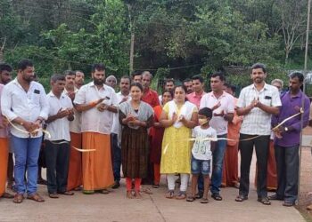 ಮುಂಡೂರು: ಮೂರು ಲಕ್ಷ ವೆಚ್ಚದಲ್ಲಿ ಉದ್ಯೋಗ ಖಾತ್ರಿ ಯೋಜನೆಯಲ್ಲಿ ನಿರ್ಮಾಣವಾದ ರಸ್ತೆಯ ಉದ್ಘಾಟನೆ