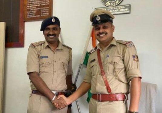 ಸುಳ್ಯ: ಎಸ್ಐ ಹರೀಶ್ ಎಂ.ಆರ್ ವರ್ಗಾವಣೆ:; ನೂತನ ಎಸ್ಐ ಆಗಿ ದಿಲೀಪ್‌ ಜಿ.ಆರ್ ಅಧಿಕಾರ ಸ್ವೀಕಾರ