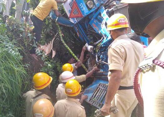 ಶಿರಾಡಿ ಘಾಟಿಯಲ್ಲಿ ಚಾಲಕನ ನಿಯಂತ್ರಣ ತಪ್ಪಿ ಬುಲೆಟ್ ಗ್ಯಾಸ್ ಟ್ಯಾಂಕರ್ ಪಲ್ಟಿ..!!