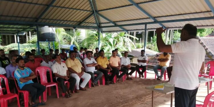 ಪುರುಷರಕಟ್ಟೆ: ಗಾಂಧಿ ಗ್ರಾಮ ಸ್ವರಾಜ್ ಕಾರ್ಯಕ್ರಮದ ಪೂರ್ವಭಾವಿ ಸಭೆ