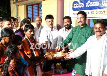 ಬಂಟ್ವಾಳ: ಬಿರುವೆರ್ ಕುಡ್ಲ(ರಿ) ವತಿಯಿಂದ ಮಹಾಸೇವಾ ಯೋಜನೆಯ ಅಡಿಯಲ್ಲಿ ಬಡ ಕುಟುಂಬಕ್ಕೆ ನೂತನ ಸುಸಜ್ಜಿತ ಮನೆಯ ಹಸ್ತಾಂತರ:; ಬಡವರಿಗೆ ಸೇವೆ ಮಾಡುವುದೂ ಕೂಡ ದೇವರ ಪೂಜಾ ಕಾರ್ಯ ಎನಿಸಿಕೊಳ್ಳುತ್ತದೆ – ನಳಿನ್ ಕುಮಾರ್ ಕಟೀಲ್