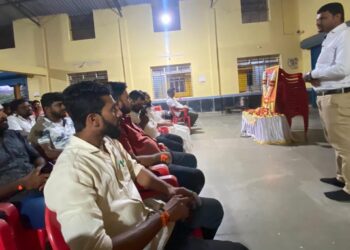 ಪುತ್ತೂರು:ಕೆಲ ದಿನಗಳ ಹಿಂದೆ ನಿಧನರಾದ ಹಿಂ.ಜಾ.ವೇ. ಪುತ್ತೂರು ತಾಲೂಕು ಕಾರ್ಯದರ್ಶಿ ಹರಿಶ್ಚಂದ್ರ ಪಡುಮಲೆ ಯವರಿಗೆ ಹಿಂ.ಜಾ.ವೇ. ವತಿಯಿಂದ ಶ್ರದ್ಧಾಂಜಲಿ