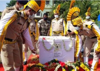 ಮಂಗಳೂರು: ವಿಮಾನ ನಿಲ್ದಾಣದ ಬಾಂಬ್ ಪತ್ತೆ ದಳದ  ‘ಲೀನಾ’ ಇನ್ನಿಲ್ಲ