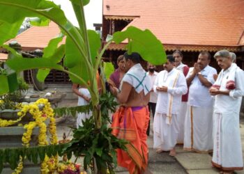 ಪುತ್ತೂರು: ಶ್ರೀ ಮಹಾಲಿಂಗೇಶ್ವರ ದೇವಸ್ಥಾನದಲ್ಲಿ ‘ತುಳಸಿ ಪೂಜೆ’