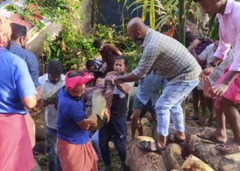 ಪಾಣತ್ತೂರು: ಚಾಲಕನ ನಿಯಂತ್ರಣ ತಪ್ಪಿ ಕಂದಕಕ್ಕೆ ಉರುಳಿ ಬಿದ್ದ ಲಾರಿ:; ನಾಲ್ವರು ಸಾವು, ನಾಲ್ವರು ಗಂಭೀರ..!!