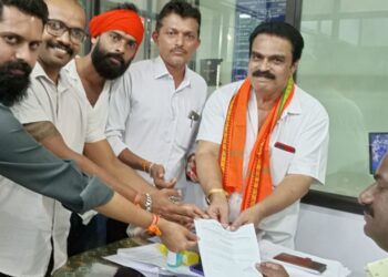 ವಿಟ್ಲ: ಪಟ್ಟಣ ಪಂಚಾಯತ್ ಚುನಾವಣೆ: ಮೆರವಣಿಗೆಯ ಮೂಲಕ ಸಾಗಿ ನಾಮಪತ್ರ ಸಲ್ಲಿಸಿದ ಬಿಜೆಪಿ ಅಭ್ಯರ್ಥಿಗಳು