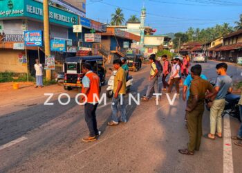 ಬೊಳ್ವಾರು: ಪಾದಚಾರಿ ಮಹಿಳೆಗೆ ಬೈಕ್ ಡಿಕ್ಕಿ: ಆಸ್ಪತ್ರೆಗೆ ದಾಖಲು
