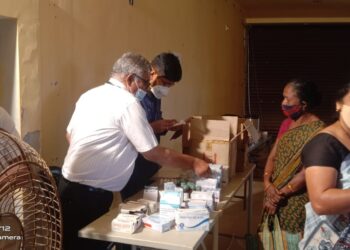 ಬೆಳ್ತಂಗಡಿ: ಸಂಗಾತಿ ಎಕೆಜಿ ಬೀಡಿ ಕಾರ್ಮಿಕರ ಗೃಹ ನಿರ್ಮಾಣ ಸಹಕಾರಿ ಸಂಘ (ನಿ) ಹಾಗೂ ಭಾರತೀಯ ರೆಡ್ ಕ್ರಾಸ್ ಸೊಸೈಟಿ ಘಟಕದ ನೇತೃತ್ವದಲ್ಲಿ ಉಚಿತ ವೈದ್ಯಕೀಯ ಶಿಬಿರ