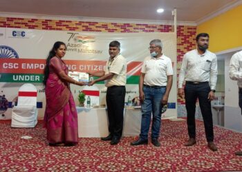 ಸಿಎಸ್ ಸಿ ಪೋರ್ಟಲ್ ನಲ್ಲಿ ಅತೀ ಹೆಚ್ಚು ಟ್ರಾಕ್ಷನ್ : ‘ಮೇದಿನಿ ಜನಸೇವಾ ಕೇಂದ್ರ’ ದ.ಕ. ಜಿಲ್ಲೆಗೆ ಪ್ರಥಮ…!!!