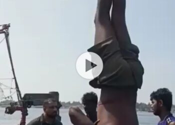 ಮಂಗಳೂರಿನಲ್ಲೊಂದು ಅಮಾನವೀಯ ಕೃತ್ಯ: ಮೀನುಗಾರನನ್ನು ತಲೆಕೆಳಗೆ ತೂಗು ಹಾಕಿ ಹಿಂಸೆ..!!ವಿಡಿಯೋ ವೈರಲ್: ಪ್ರಕರಣ ದಾಖಲು