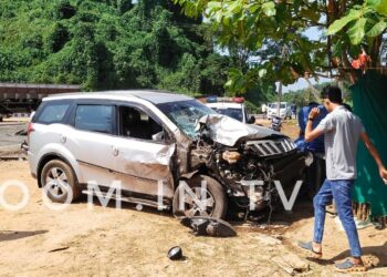 ಉಪ್ಪಿನಂಗಡಿ: ಕಾರು ಮತ್ತು ಲಾರಿಗಳ ನಡುವೆ ಸರಣಿ ಅಪಘಾತ..!! 3 ಮಂದಿಗೆ ಗಾಯ,ತಪ್ಪಿದ ಭಾರೀ ದುರಂತ