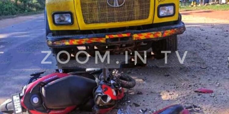 ಬೆಳ್ತಂಗಡಿ: ಆಕ್ಟಿವಾ ಮತ್ತು ಲಾರಿ ನಡುವೆ ಡಿಕ್ಕಿ:; ದ್ವಿಚಕ್ರ ವಾಹನ ಸವಾರನಿಗೆ ಗಂಭೀರ ಗಾಯ..!!