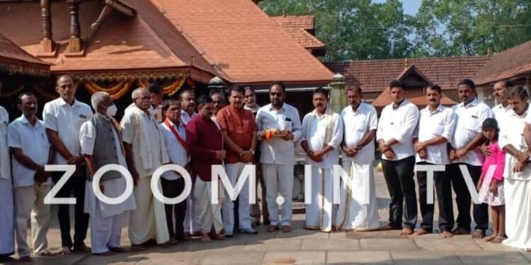 ಮುಂಡೂರು: ಆಲಡ್ಕ ಶ್ರೀ ಸದಾಶಿವ ದೇವಸ್ಥಾನದ ಬ್ರಹ್ಮಕಲಶೋತ್ಸವದ ಆಮಂತ್ರಣ ಪತ್ರಿಕೆ ಬಿಡುಗಡೆ