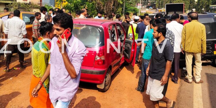 ಪುತ್ತೂರು: ನೆಹರುನಗರದಲ್ಲಿ ಕಾರುಗಳ ನಡುವೆ ಡಿಕ್ಕಿ: ಓರ್ವನಿಗೆ ಗಾಯ, ಆಸ್ಪತ್ರೆಗೆ ದಾಖಲು